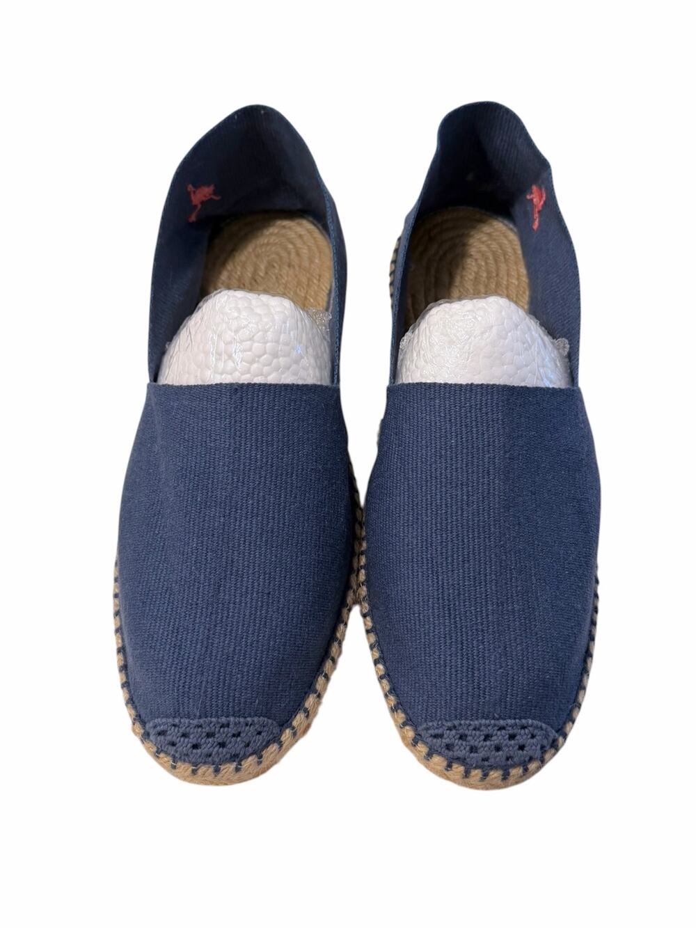 Artisanat Français Blue Espadrille Slip-On Flats Women's 43/12 Pink Flamingo NEW